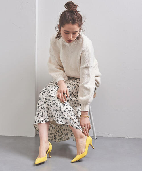 NEBULONI E（ネブローニ）の「＜NEBULONI E. （ネブローニ）＞OLGA パンプス ◆（パンプス・レディース・イエロー/ライトピンク・37h/38/35/36h/36/37/35h）」の3枚目の写真