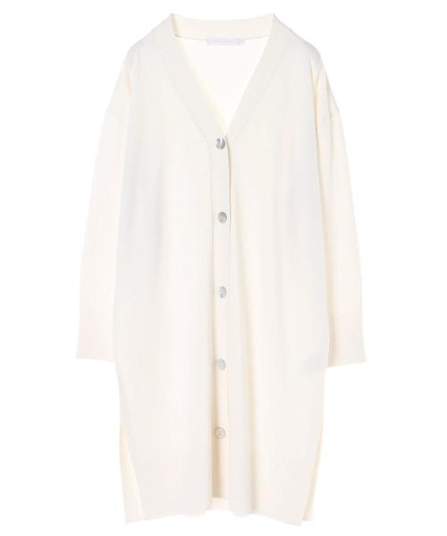 AMERICAN HOLIC（アメリカンホリック）の「ロングカーディガン（カーディガン/ボレロ・レディース・ブラック/ベージュ/アイボリー/グレー系その他・FREE）」の5枚目の写真