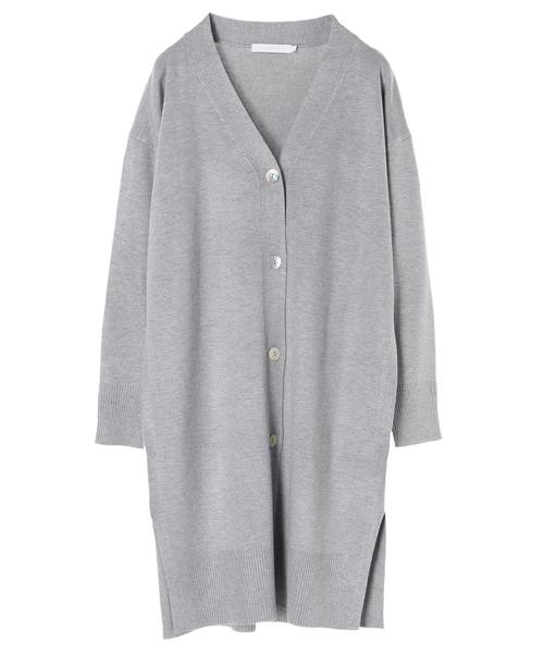 AMERICAN HOLIC（アメリカンホリック）の「ロングカーディガン（カーディガン/ボレロ・レディース・ブラック/ベージュ/アイボリー/グレー系その他・FREE）」の6枚目の写真