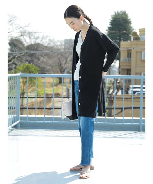 AMERICAN HOLIC（アメリカンホリック）の「ロングカーディガン（カーディガン/ボレロ・レディース・ブラック/ベージュ/アイボリー/グレー系その他・FREE）」の15枚目の写真