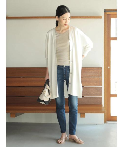 AMERICAN HOLIC（アメリカンホリック）の「ロングカーディガン（カーディガン/ボレロ・レディース・ブラック/ベージュ/アイボリー/グレー系その他・FREE）」の17枚目の写真