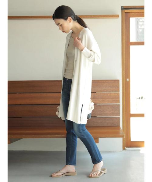 AMERICAN HOLIC（アメリカンホリック）の「ロングカーディガン（カーディガン/ボレロ・レディース・ブラック/ベージュ/アイボリー/グレー系その他・FREE）」の18枚目の写真