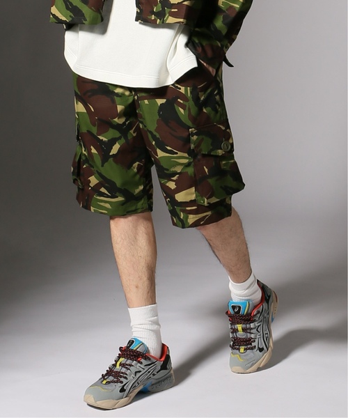 JOURNAL STANDARD(ジャーナルスタンダード)の「ARKAIR×JS/アークエア別注:COMBAT SHORTS#(その他パンツ・メンズ・カーキ/チャコールグレー・30/32)」の2枚目の写真