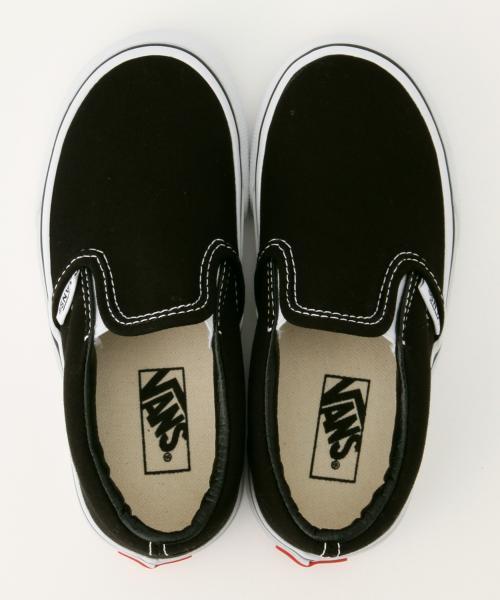 VANS（バンズ）の「VANS / CLASSIC SLIP-ON (13～21cm)（スニーカー・キッズ・ブラック/ブルー系その他・9(14cm)/8(13cm)/13(18cm)/Y2(20cm)/Y3(21cm)/10(15cm)/Y1(19cm)/12(17cm)/11(16cm)/Y4(22cm)）」の7枚目の写真
