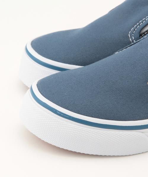 VANS（バンズ）の「VANS / CLASSIC SLIP-ON (13～21cm)（スニーカー・キッズ・ブラック/ブルー系その他・9(14cm)/8(13cm)/13(18cm)/Y2(20cm)/Y3(21cm)/10(15cm)/Y1(19cm)/12(17cm)/11(16cm)/Y4(22cm)）」の9枚目の写真
