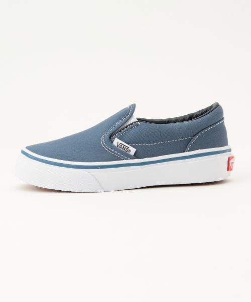 VANS（バンズ）の「VANS / CLASSIC SLIP-ON (13～21cm)（スニーカー・キッズ・ブラック/ブルー系その他・9(14cm)/8(13cm)/13(18cm)/Y2(20cm)/Y3(21cm)/10(15cm)/Y1(19cm)/12(17cm)/11(16cm)/Y4(22cm)）」の10枚目の写真
