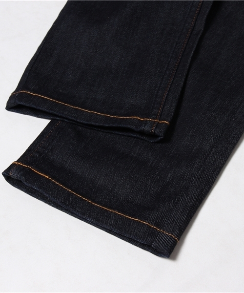 JOURNAL STANDARD（ジャーナルスタンダード）の「ライトストレッチデニムスタプレ型パンツ　#（デニムパンツ・メンズ・ダークブルー/ネイビー・LARGE/MEDIUM/SMALL）」の9枚目の写真