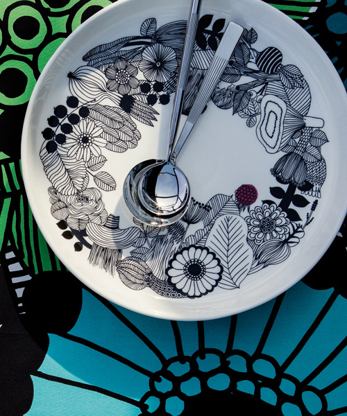 marimekko(マリメッコ)の「Siirtolapuutarha / PLATTER(食器)」|ホワイト