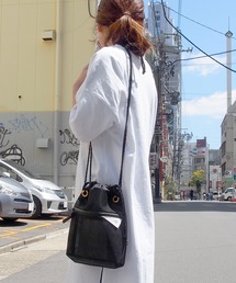 LIVERAL（リヴェラル）の「LIVERAL リベラル ENJYUⅡ  エンジュⅡ 2WAY 巾着ショルダーバッグ 巾着サコッシュバッグ ミニショルダー スーパーウォーターリペレント（ショルダーバッグ）」