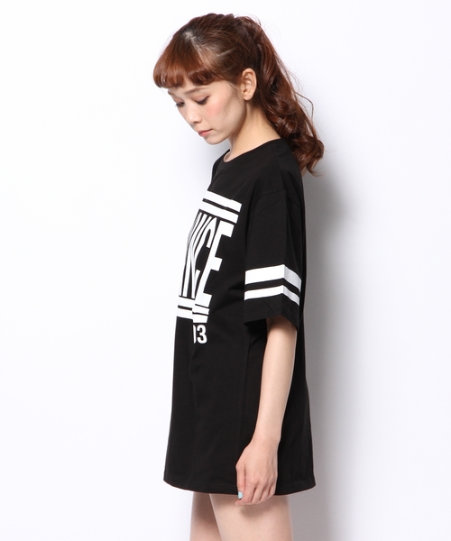 DANCE LB-03(ダンス エルビー・ゼロスリー)の「BANDANA BIG TEE(Tシャツ/カットソー・レディース・ホワイト系/ブラック系・FREE)」の4枚目の写真