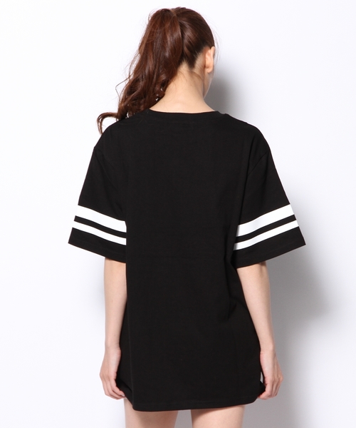 DANCE LB-03(ダンス エルビー・ゼロスリー)の「BANDANA BIG TEE(Tシャツ/カットソー・レディース・ホワイト系/ブラック系・FREE)」の5枚目の写真