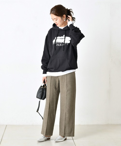 DouDou(ドゥドゥ)の「ツイーディパンツ(その他パンツ・レディース・ベージュ/ブラウン・38/36)」の6枚目の写真