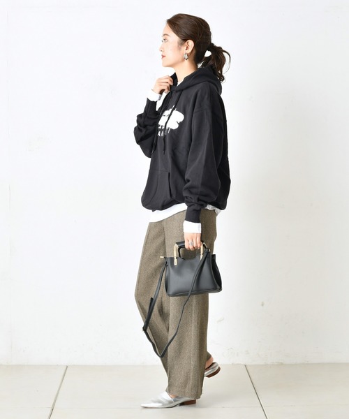 DouDou(ドゥドゥ)の「ツイーディパンツ(その他パンツ・レディース・ベージュ/ブラウン・38/36)」の14枚目の写真
