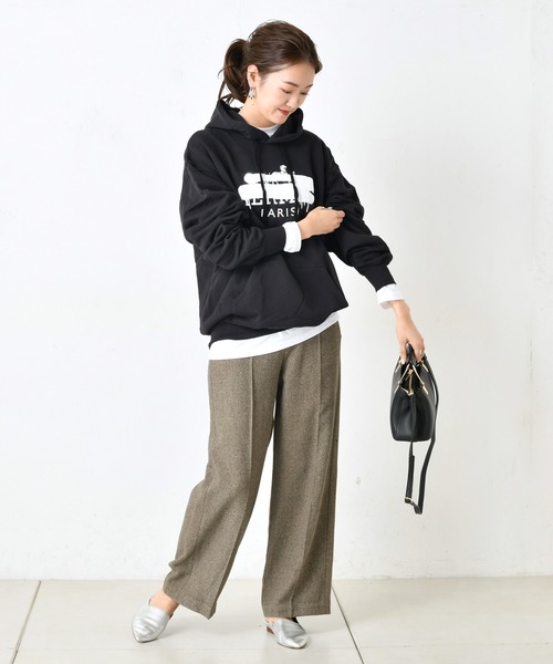 DouDou(ドゥドゥ)の「ツイーディパンツ(その他パンツ・レディース・ベージュ/ブラウン・38/36)」の13枚目の写真