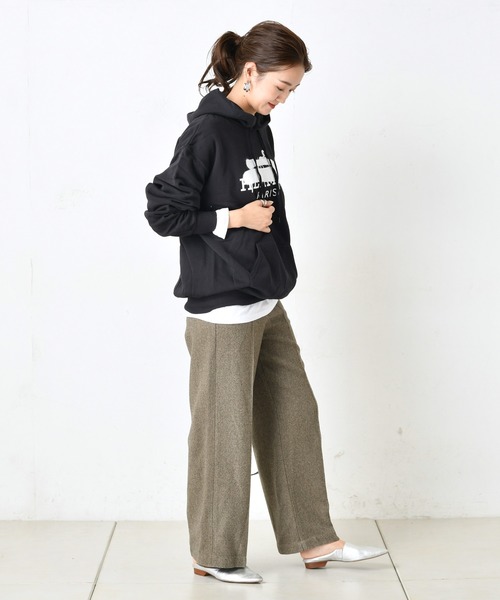 DouDou(ドゥドゥ)の「ツイーディパンツ(その他パンツ・レディース・ベージュ/ブラウン・38/36)」の12枚目の写真