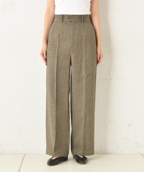 DouDou(ドゥドゥ)の「ツイーディパンツ(その他パンツ・レディース・ベージュ/ブラウン・38/36)」の20枚目の写真