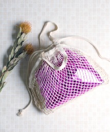 Parfum de Charmant Fleur（パルファムドゥシャルマンフルール）の「【Parfum de Charmant Fleur/パルファム ドゥ シャルマンフルール】haku print 2way bag/箔プリント2wayショルダーバッグ5（トートバッグ）」