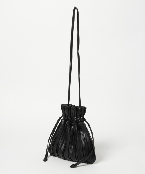 GLOBAL WORK（グローバルワーク）の「プリーツキンチャク/868719（ショルダーバッグ・レディース・ブラック/ライトブルー/ブラウン/アイボリー・FREE）」の15枚目の写真