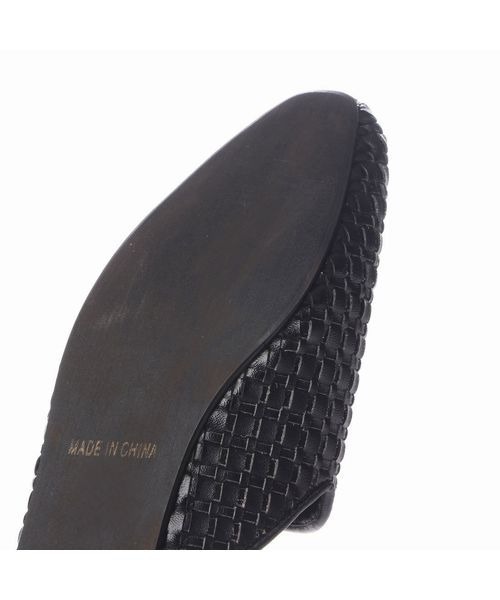 Fin（フィン）の「メッシュフラットミュール（サンダル・レディース・ブラック/アイボリー/キャメル・LL/S/M/L）」の5枚目の写真