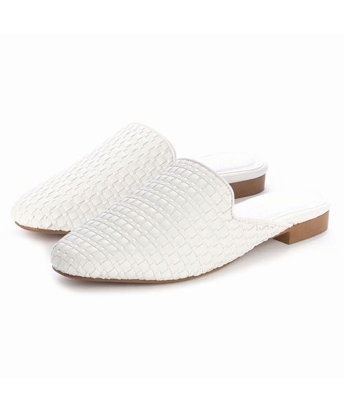 Fin（フィン）の「メッシュフラットミュール（サンダル・レディース・ブラック/アイボリー/キャメル・LL/S/M/L）」の15枚目の写真