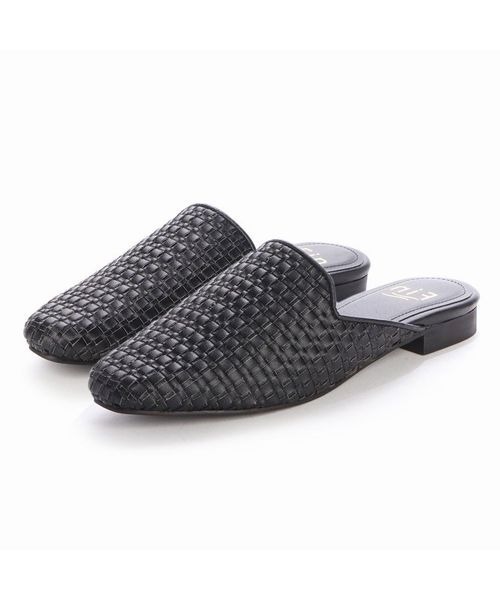 Fin（フィン）の「メッシュフラットミュール（サンダル・レディース・ブラック/アイボリー/キャメル・LL/S/M/L）」の14枚目の写真