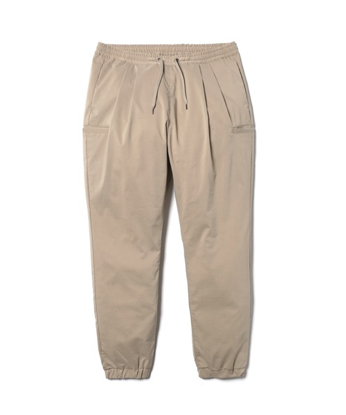 MR.OLIVE（ミスターオリーブ）の「【セットアップ対応】クールマックス リップストップ/ 2プリーツ ジョガーパンツ(イージーパンツ)（その他パンツ・メンズ・ネイビー/ベージュ/ブラック・LARGE/SMALL/MEDIUM）」の7枚目の写真