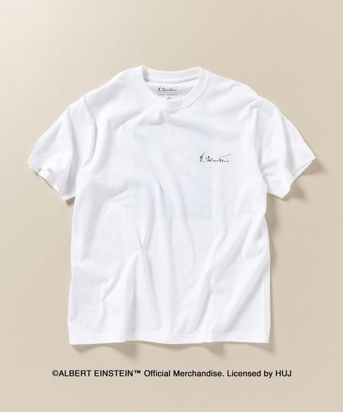 SHIPS(シップス)の「SC: アルベルト アインシュタイン Tシャツ SHIPS(シップス)の「SC: アルベルト アインシュタイン Tシャツ