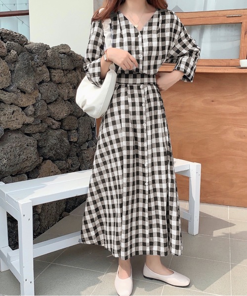 ABITOKYO(アビトーキョー)の「ウエストマーク タックロング リネンライクワンピース(ワンピース・レディース・ホワイト/ブラック/ブルーグレー/ベージュ/ライトグレー/ライトパープル/ダークグレー/ダークグリーン/ネイビー/ブラウン/ホワイト系その他/ブルー系その他/サックスブルー/ミント・FREE)」の21枚目の写真