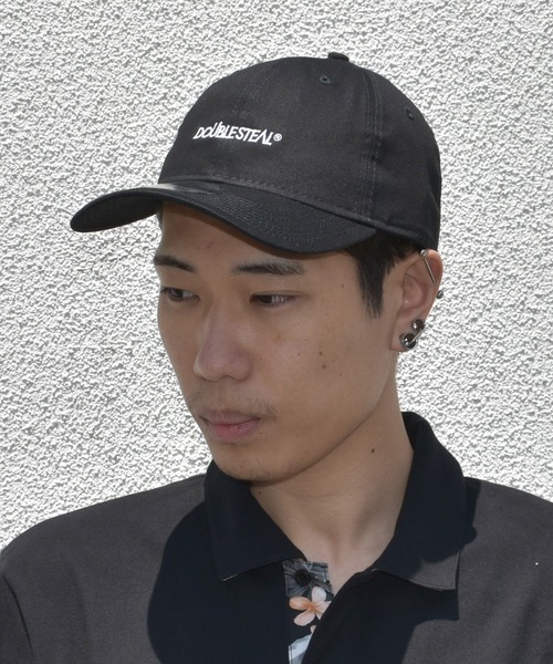 DOUBLE STEAL（ダブルスティール）の「Basic Logo 6Panel CAP（キャップ・メンズ・グレー/ブラック×グレー/ブラック×ホワイト・FREE）」の8枚目の写真