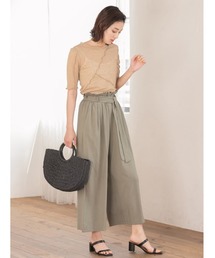 fifth | ウエストリボンハイウエストパンツ(その他パンツ)