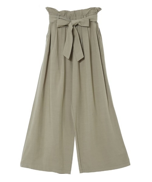 fifth（フィフス）の「ウエストリボンハイウエストパンツ（その他パンツ・レディース・カーキ/ベージュ・MEDIUM）」の5枚目の写真