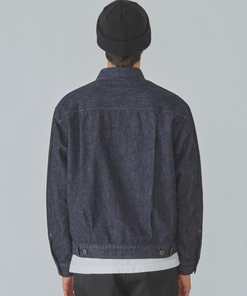 green label relaxing(グリーンレーベルリラクシング)の「SC ★★ FINE デニム TYPE-1 ジャケット(デニムジャケット・メンズ・ネイビー・S/L/M)」の4枚目の写真