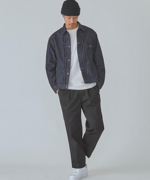 green label relaxing(グリーンレーベルリラクシング)の「SC ★★ FINE デニム TYPE-1 ジャケット(デニムジャケット・メンズ・ネイビー・S/L/M)」の9枚目の写真