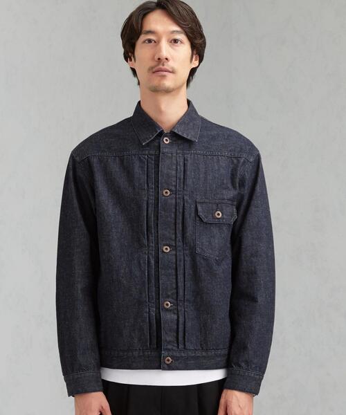 green label relaxing(グリーンレーベルリラクシング)の「SC ★★ FINE デニム TYPE-1 ジャケット(デニムジャケット・メンズ・ネイビー・S/L/M)」の10枚目の写真