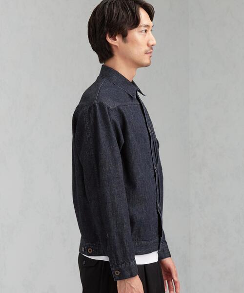 green label relaxing(グリーンレーベルリラクシング)の「SC ★★ FINE デニム TYPE-1 ジャケット(デニムジャケット・メンズ・ネイビー・S/L/M)」の11枚目の写真