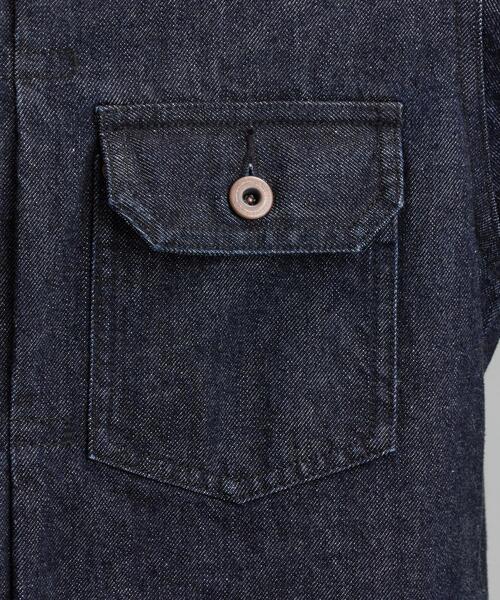 green label relaxing(グリーンレーベルリラクシング)の「SC ★★ FINE デニム TYPE-1 ジャケット(デニムジャケット・メンズ・ネイビー・S/L/M)」の6枚目の写真