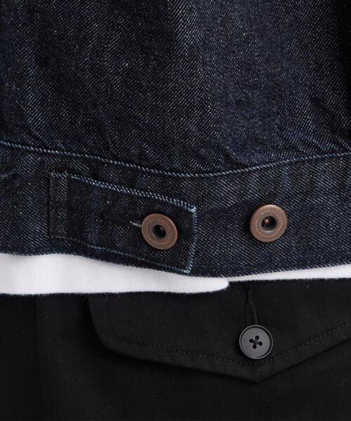 green label relaxing(グリーンレーベルリラクシング)の「SC ★★ FINE デニム TYPE-1 ジャケット(デニムジャケット・メンズ・ネイビー・S/L/M)」の8枚目の写真