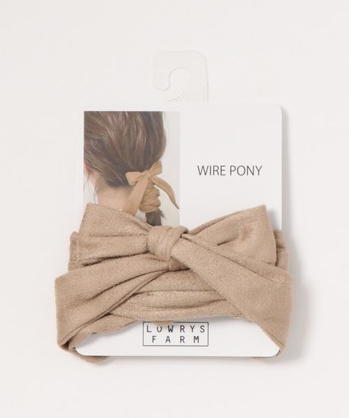 LOWRYS FARM（ローリーズファーム）の「リボンツキグルグルワイヤー