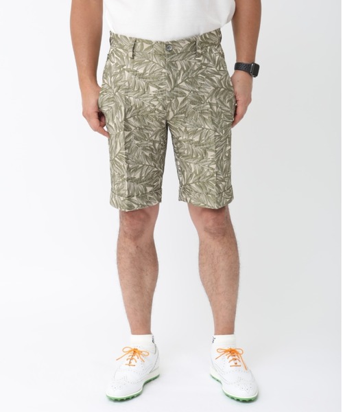 ZOY(ゾーイ)の「《ZOY》MENS パームリーフJAQショートパンツ(その他パンツ・メンズ・グリーン/ネイビー・79/82/85/88)」の8枚目の写真