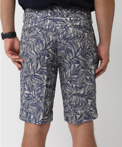 ZOY(ゾーイ)の「《ZOY》MENS パームリーフJAQショートパンツ(その他パンツ・メンズ・グリーン/ネイビー・79/82/85/88)」の6枚目の写真