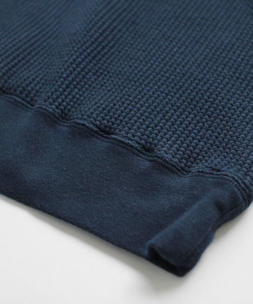 Denime（ドゥニーム）の「WAFFLE RAGLAN LS TEE（Tシャツ/カットソー・メンズ・ネイビー/カーキ/オフホワイト・SMALL/MEDIUM/LARGE/X-LARGE）」の20枚目の写真