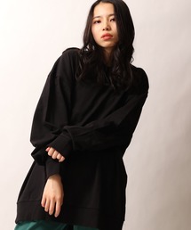 【4Makes】天竺クルーネック長袖Tシャツ