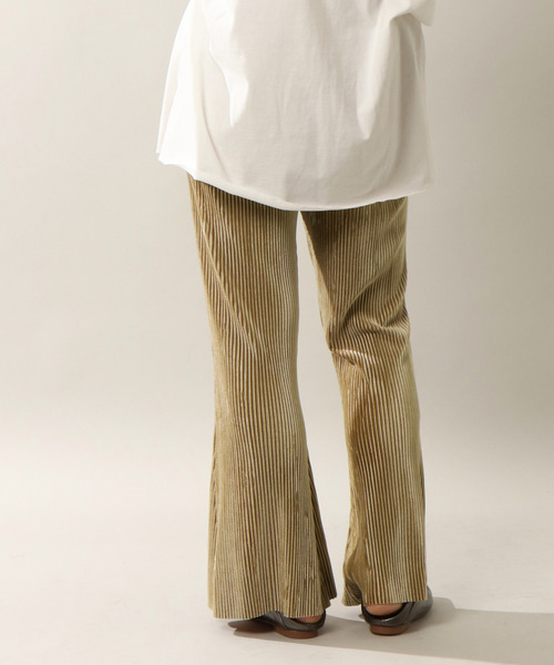 notch.(ノッチ)の「ベロアプリーツパンツ(その他パンツ・レディース・ブラック/ダークブラウン/ベージュ/パープル/ミント/ライトパープル・TM/M)」の19枚目の写真