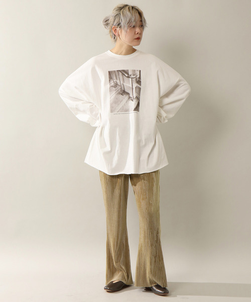 ベロアプリーツパンツ（その他パンツ）｜notch.（ノッチ）の