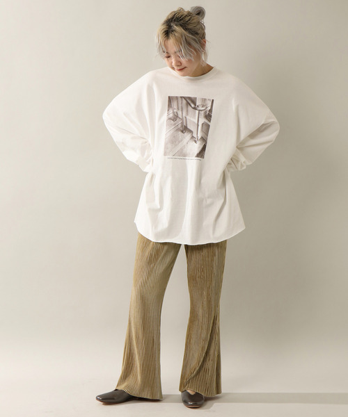 新品¥38,500タグ付き♡2024Rene ベロアパンツ(ラテ) ベロアプリーツパンツ（その他パンツ）｜notch.（ノッチ）の