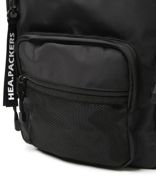 Heather（ヘザー）の「ナイロンリュック　934958（バックパック/リュック・レディース・ブラック・ONESIZE）」の3枚目の写真