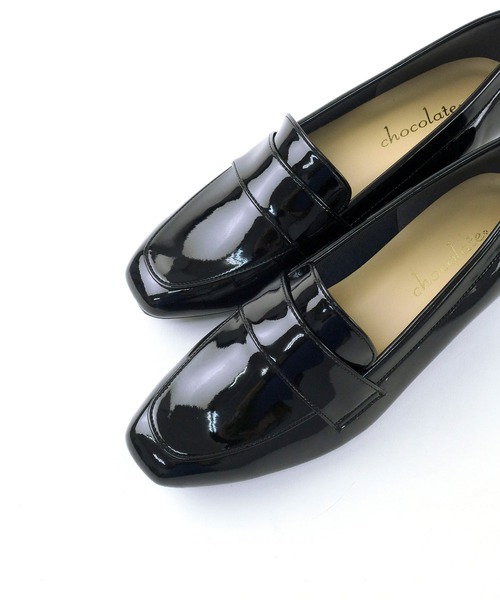 ベーシック スクエアトゥローファー【日本製】（ローファー）｜chocolates（チョコラテス）