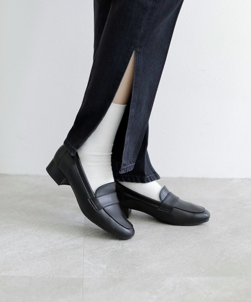 ベーシック スクエアトゥローファー【日本製】（ローファー）｜chocolates（チョコラテス）