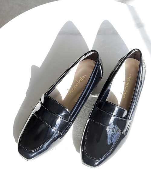 ベーシック スクエアトゥローファー【日本製】（ローファー）｜chocolates（チョコラテス）