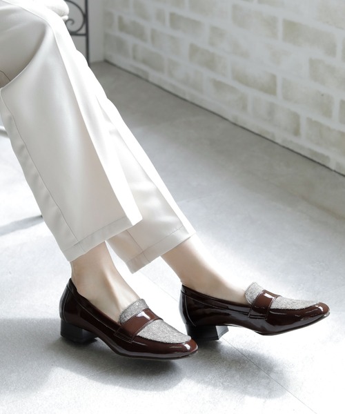 ベーシック スクエアトゥローファー【日本製】（ローファー）｜chocolates（チョコラテス）